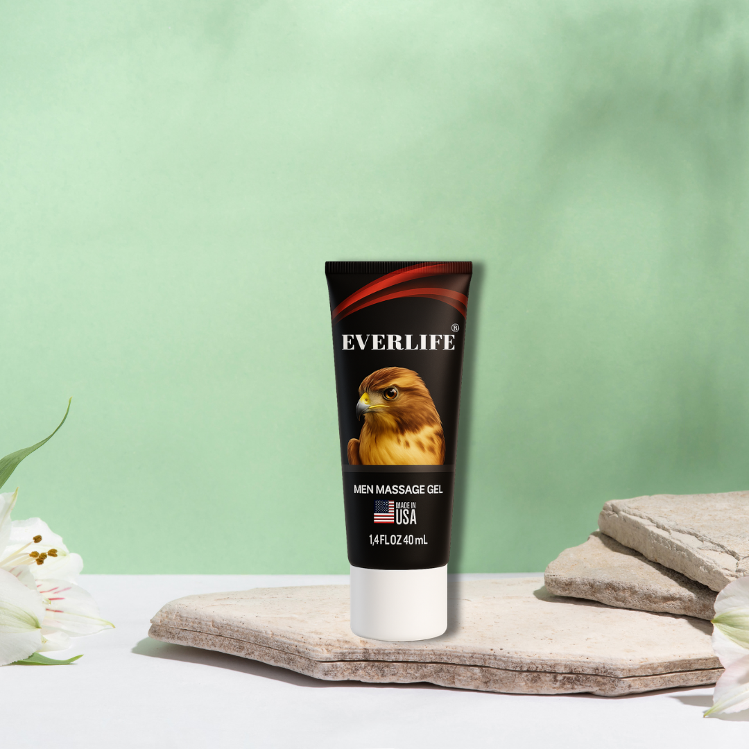Everlife Men Massage Gel 60 ml Premium Quality Relaxation Gel for Men | Made in USA Body Massage Cream