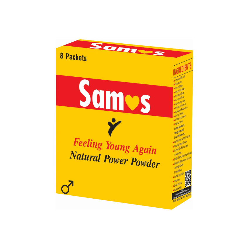 Samon Natural Power Powder – Boost Energy & Vitality (8 Sachets Pack)